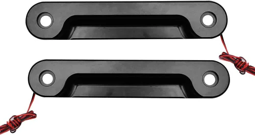 Miniatura 8 de Soporte de señal de giro para horquilla delantera de motocicleta, amortiguador LED para Harley Touring Road King Street Gilde Electra Glide