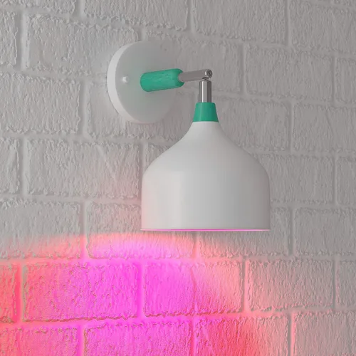 Miniatura 3 de Amazon Basics Bombillas LED A19 color rojo para fiestas, equivalente a 60 W, eficiencia energética de 9 W, base estándar E26, no regulable, vida