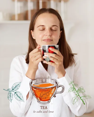 Miniatura 2 de Ssanggye Hanchasilok - Juego de regalo tradicional de té del rey, 1 onza (12 unidades, 4 sabores x 3EA) Té coreano de primera calidad mezclado