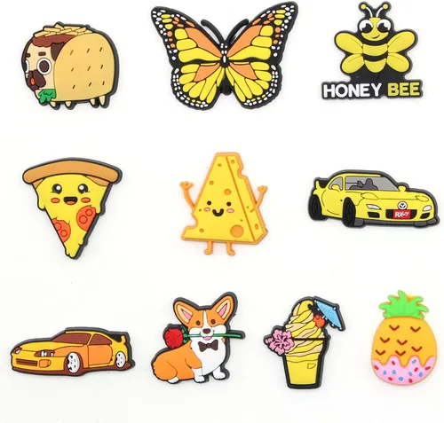 Miniatura 5 de Lbsidiety Cute Cartoon shoe charms PVC shoe Decoration for DIY clog Sandals Bracelets kid girls boy Teen Party Favor Gifts