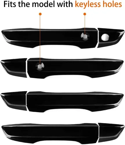 Miniatura 2 de Thenice para Accesorios de la Décima Generación de Honda Civic Cubierta de Manija de Puerta Decoración Exterior Compatible con Honda Civic 2021 2020