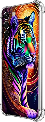 Miniatura 22 de Funda para Galaxy S23, diseño de mariposas azules, rosas, protección contra caídas, a prueba de golpes, de cuerpo completo, resistente a