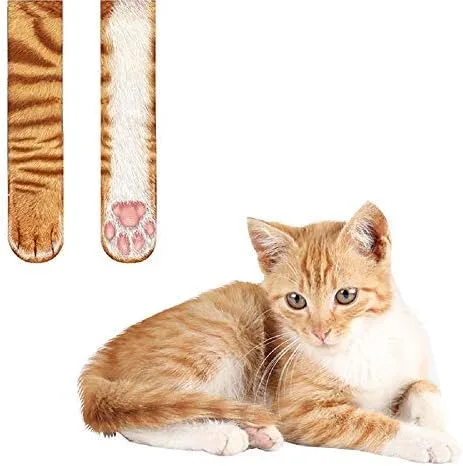 Miniatura 4 de Divertidos calcetines de patas de animal para intercambio de regalos.