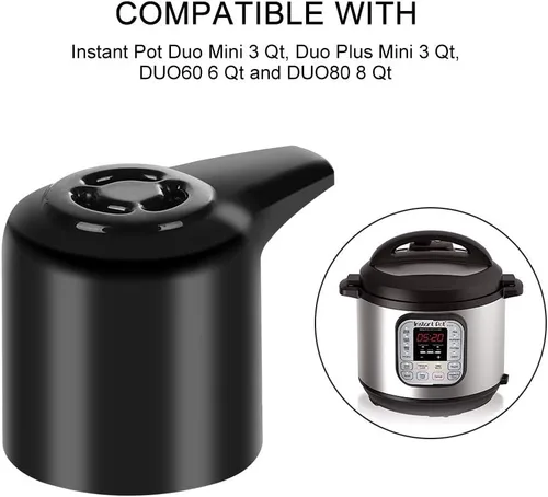 Miniatura 3 de Repuesto original de mango de válvula de liberación de vapor para Instant Pot Duo/Duo Plus de 3, 5, 6 y 8 cuartos de galón, Mini 3 cuartos de galón