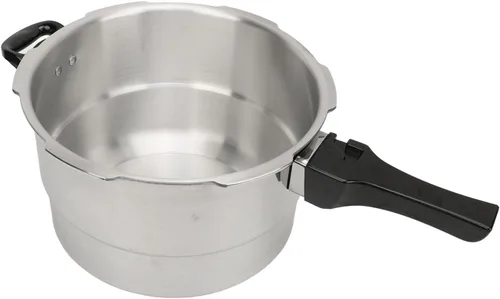 Miniatura 3 de Luqeeg Olla a presión de aluminio, olla a presión con calor rápidamente, distribución uniforme del calor, estufa de inducción y doble uso abierto