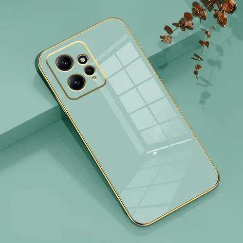 Miniatura 2 de Compatible con Redmi Note 12 4G Funda Silicona Rosa, Chapado para Xiaomi Redmi Note 12 4G Funda de teléfono a prueba de golpes delgada y suave Verde