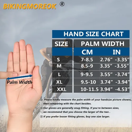 Miniatura 6 de Guantes de ciclismo guantes de bicicleta guantes de ciclismo para hombres y mujeres guantes de bicicleta de montaña de medio dedo guantes