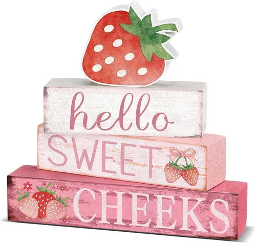 Miniatura 12 de Cinnvoice 4 piezas de decoración de baño de gato negro, decoración de baño de granja Hello Sweet Cheeks, centro de mesa, regalo para Navidad, San