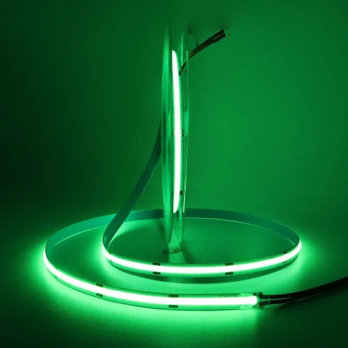 Miniatura 9 de COB - Tira de luces LED, 16.4 ft/16.4 pies, flexible, flexible, flexible, flexible, luces de cuerda LED COB, 12 V, 320 LEDs/m, blanco cálido, 3000