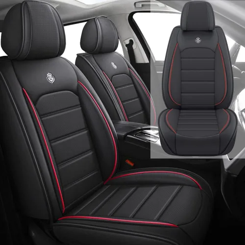 Miniatura 11 de Funda de asiento de cuero para Mercedes-Benz EQE 350 2022-2023, fundas de asiento suaves impermeables, accesorios interiores, fundas de asiento