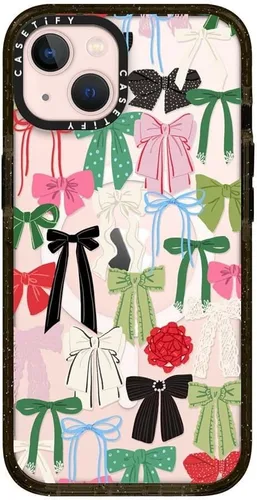 Miniatura 369 de Funda Impact de CASETiFY para iPhone 13 Pro Max con Magsafe - Estuche Claro Cuento de Invierno - Claro Negro Estuche transparente Winter Tale