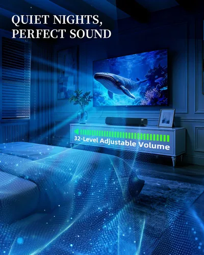 Miniatura 5 de Barra de sonido para Smart TV, Barra de sonido, Barra de sonido Bluetooth, con Óptico/AUX/HD ARC, Altavoces de Sonido Envolvente, Sistema de Sonido
