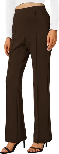Miniatura 18 de Urban CoCo Pantalones de trabajo elásticos con corte de bota, pantalones de yoga pequeños para oficina casual