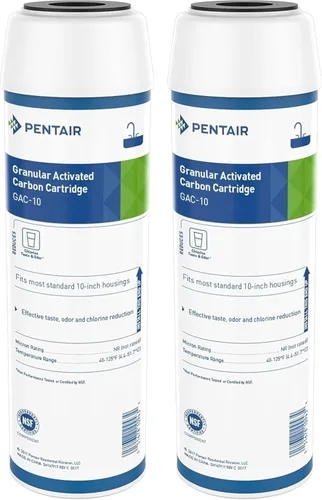 Miniatura 7 de Pentair Pentek GAC-20BB Big Blue Filtro de Agua de Carbón, 20 Pulgadas, Cartucho de Reemplazo de Carbón Activado Granular (GAC) de Alta Resistencia