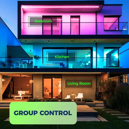 Miniatura 8 de Lightinginside - Focos inteligentes Matter compatibles con Alexa/Siri/Apple Home/Google Home/SmartThings, focos LED WiFi A19 E26 RGBCW que cambian