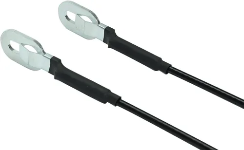 Miniatura 6 de Juego de cables de puerta trasera para 1988-2002 Chevy GMC C/K 1500 2500 3500 Pickup Truck LH y RH de 14-9/16 pulgadas de largo Reemplazo 15673251