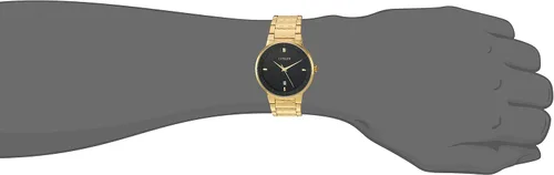 Miniatura 2 de Citizen Reloj de cuarzo para hombre, acero inoxidable, clásico, tono dorado (Modelo: BI5012-53E), Tono dorado, Clásico, movimiento de cuarzo