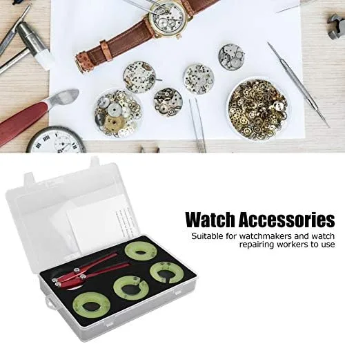 Miniatura 6 de ViaGasaFamido Kit de reparación de relojes, herramientas de extracción de abrelatas de bisel de reloj, herramientas de reparación de relojes