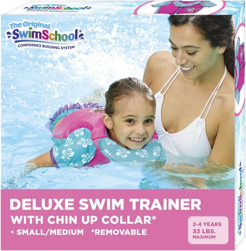 Miniatura 16 de SwimSchool Chalecos de Entrenamiento de Natación para Niños para Niños Pequeños de 2 a 6 Años – Niños/Niñas – Varios Colores/Estilos – Flotadores