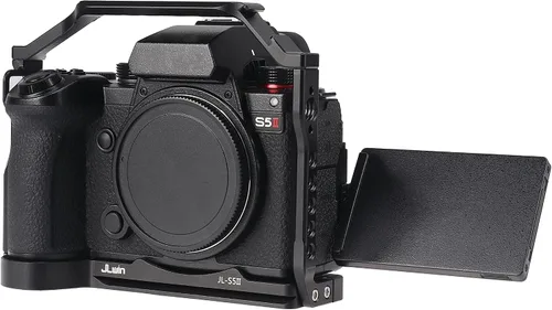 Miniatura 4 de Fotga Jaula de cámara de aluminio + asa superior para Panasonic Lumix S5II S5 Mark II G9II G9 Mark II sin espejo DSLR cámara haciendo videoclips