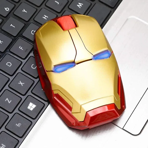 Miniatura 3 de Genial ratón inalámbrico, ratón inalámbrico óptico ergonómico portátil de 2.4 G con receptor USB para notebook PC computadora portátil MacBook