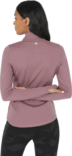 Miniatura 4 de 90 Degree By Reflex Chaqueta ligera para correr con cremallera completa para mujer