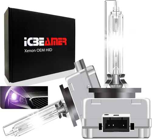 Miniatura 19 de ICBEAMER 10000K D1R D1C D1S Xenon HID Reemplazo directo Reemplazar bombillas de luz baja para faros delanteros de fábrica OEM [Color: azul]