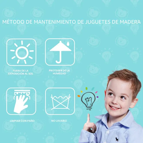 Miniatura 7 de Juguetes para niños de 1 a 2 años, regalos para niños y niñas, pista de carreras de madera, carrera, carrera, carrera, carrera, carrera, con 4 mini
