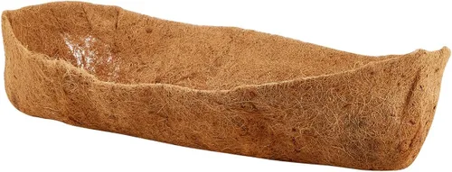 Miniatura 2 de 1 pieza de revestimientos de coco para macetas, revestimientos de repuesto para cestas colgantes, inserto de coco duradero para jardín al aire libre