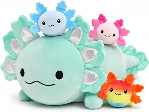 Miniatura 16 de BENINY Peluche de conejo rosa grande de 24 pulgadas – Conejito de peluche grande de Pascua, regalos para niñas y bebés, sorpresa de peluche con 3