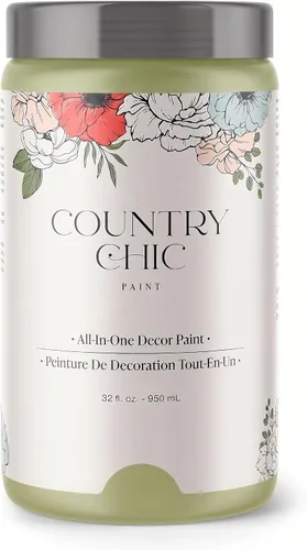 Miniatura 37 de Country Chic Pintura todo en uno estilo tiza para muebles, gabinetes, decoración del hogar, ecológica, acabado mate, imprimación incorporada y capa