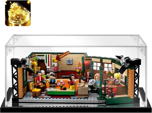 Miniatura 25 de Vitrina acrílica para coleccionables, caja de exhibición para ensamblar para Lego 75300 75304 75349, modelo de casco, caja acrílica transparente