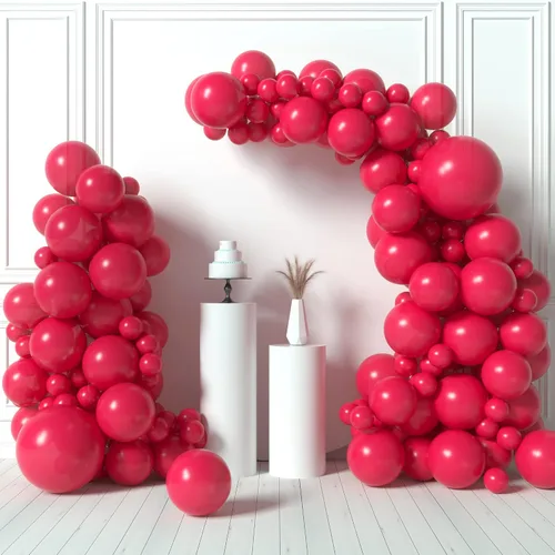 Miniatura 22 de HOUSE OF PARTY Globos azules metálicos: guirnalda de globos azules, globos metálicos azules de 5/12/18 pulgadas para decoraciones de graduación