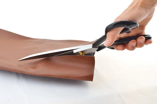 Miniatura 6 de eZthings®, tijeras resistentes tapizadas de 12" para cortes artísticos y confección de manualidades, tapetes. Corte de cuero de 12 pulgadas