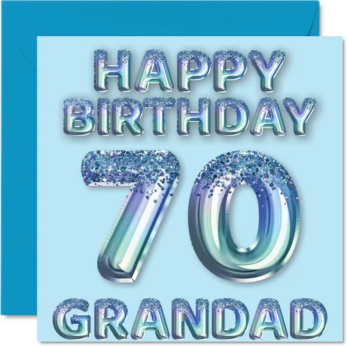 Miniatura 124 de Stuff4 Tarjeta de primer cumpleaños para niños, globo de fiesta con purpurina azul, tarjetas de feliz cumpleaños para niño de 1 año, nieto, hijo, 57