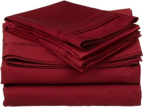 Miniatura 26 de 100% Egyptian Cotton Sheets 1000 Thread Count Twin Size Sheet Sets 4 PC Solid Bed Sheet Set True Luxury Hotel Quality Fits Up to 18 Inches Deep Beige