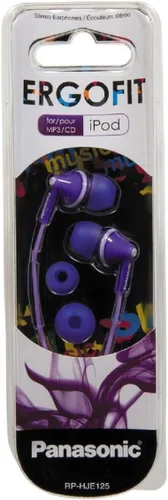 Miniatura 2 de Panasonic RP-HJE125 audífonos, Púrpura Violeta