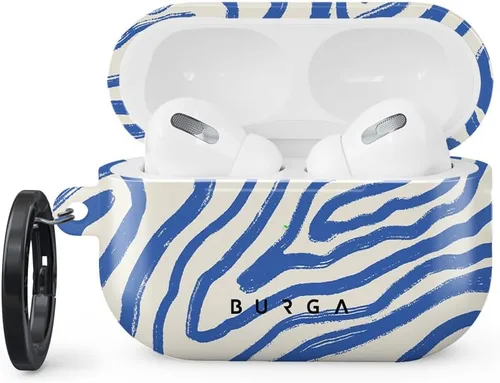 Miniatura 6 de Burga Funda para Airpods Pro 2 2022, compatible con Apple AirPods, funda protectora de plástico rígido, accesorios elegantes para teléfonos