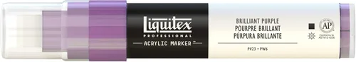 Miniatura 25 de Rotuladores de pintura Liquitex Professional, de punta ancha, Verde fosforescente, 8mm Verde fluorescente