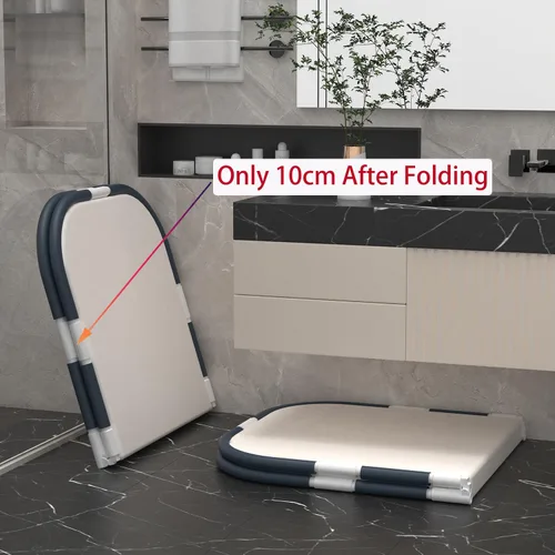 Miniatura 4 de Bañera portátil para cabina de ducha, grande de 47 pulgadas plegable para adultos, baño familiar separado, bañera plegable japonesa, ideal para baño
