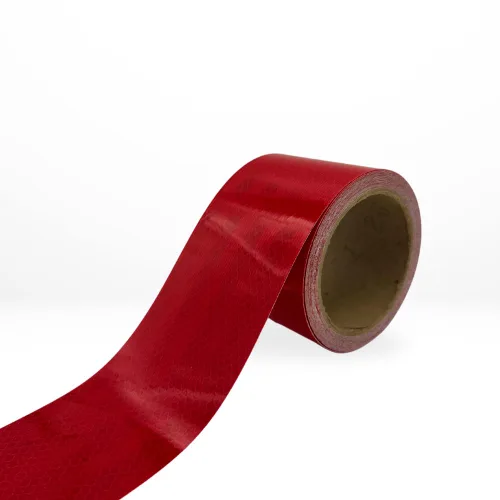 Miniatura 3 de Rollo de cinta reflectante roja 3M de 6" x 75', cinta microprismática de grado diamante 983-72NL para EMS, vehículos de emergencia y vehículos