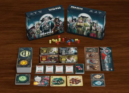 Miniatura 2 de Shaolia: Great Houses I Best New Board Game I Juego de mesa de estrategia para adultos, adolescentes y familia