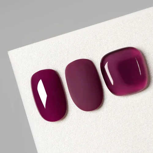 Miniatura 4 de MAYCHAO Esmalte de uñas de gel rojo vino de 0.5 fl oz, 1 esmalte de uñas en gel rojo claro que se absorbe con LED UV, esmalte de uñas en gel