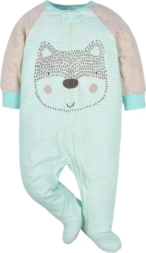 Miniatura 64 de Gerber Sleep 'n Play - Mamelucos para niños, paquete de 4