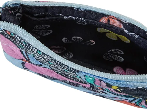Miniatura 5 de Vera Bradley Cartera de algodón con cremallera para identificación para mujer
