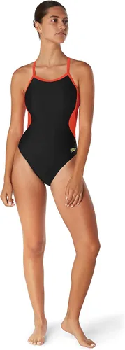 Miniatura 2 de Speedo Traje de baño de una pieza para mujer Prolt Flyback colores sólidos del equipo para adultos