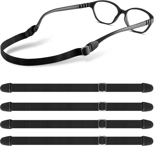 Miniatura 10 de Lvvfit Correa elástica ajustable para gafas para niños, correa deportiva para lentes de deporte, para niños pequeños, niños y niñas