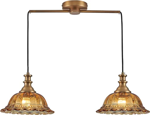 Miniatura 23 de HDDFL Lámparas Colgantes de Vidrio Modernas Accesorios de Iluminación Colgante Lámpara Colgante Acabado Cepillado Accesorio de Luz Colgante