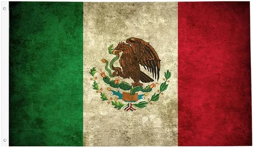 Miniatura 27 de Banderas de México 3x5 pies, bandera mexicana divertida para el hogar, patio, casa, jardín, banderas para fiestas navideñas, decoraciones interiores