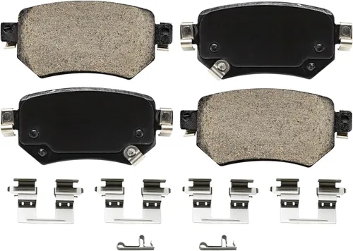 Miniatura 3 de Detroit Axle – Pastillas de freno traseras para Mazda 6 2016-2021, pastillas de freno de cerámica con accesorios 2017 2018 2019 2020 de repuesto